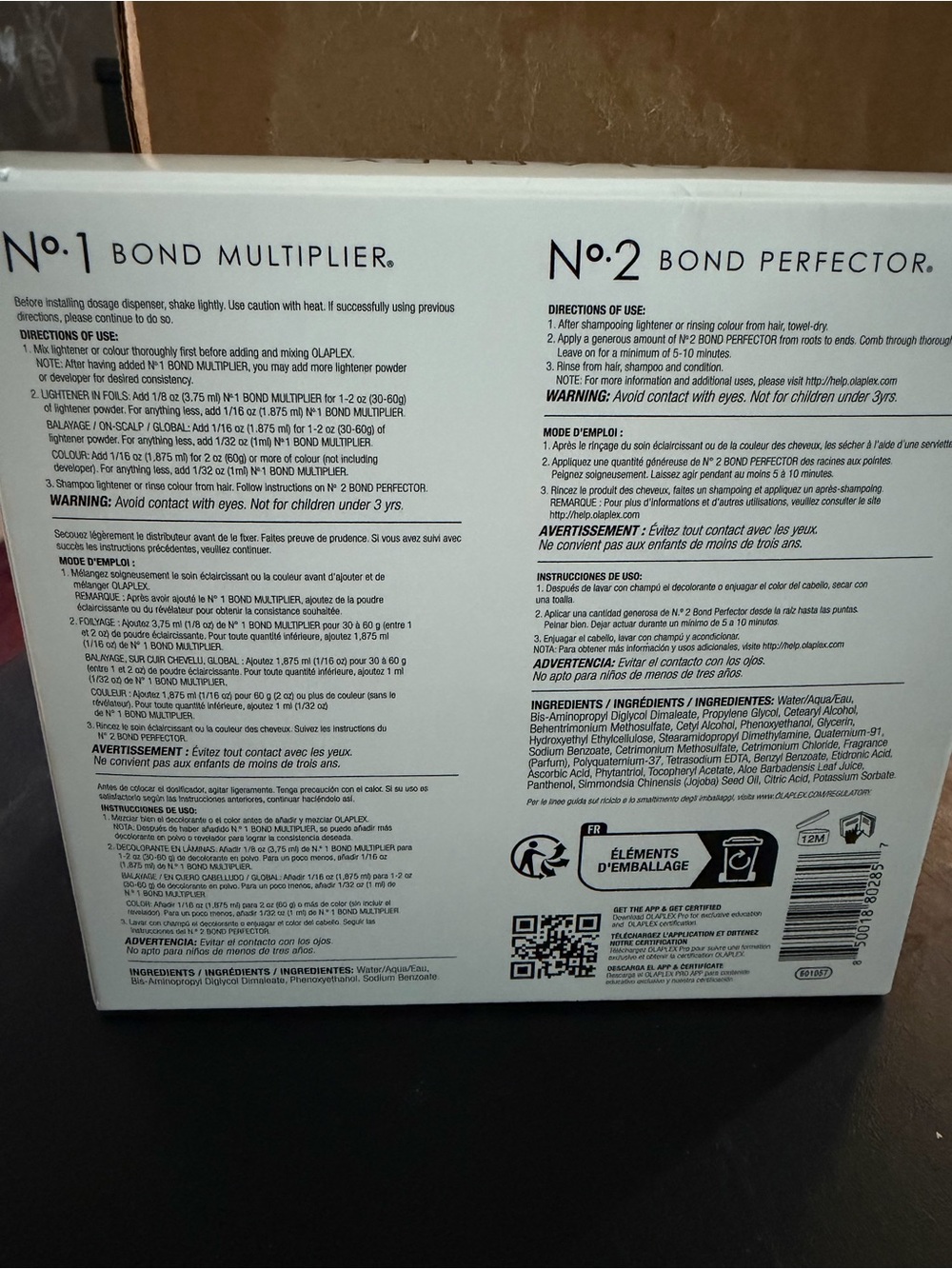 OLAPLEX Traveling Stylist Kit Box - Picture 6 of 7